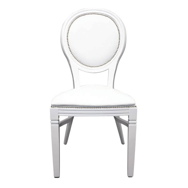 White Louis Chair for Hire - Luxury Wedding Furniture Hire