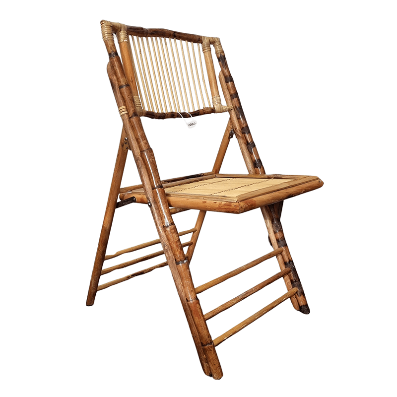 Bamboo Folding Chair Rosetone